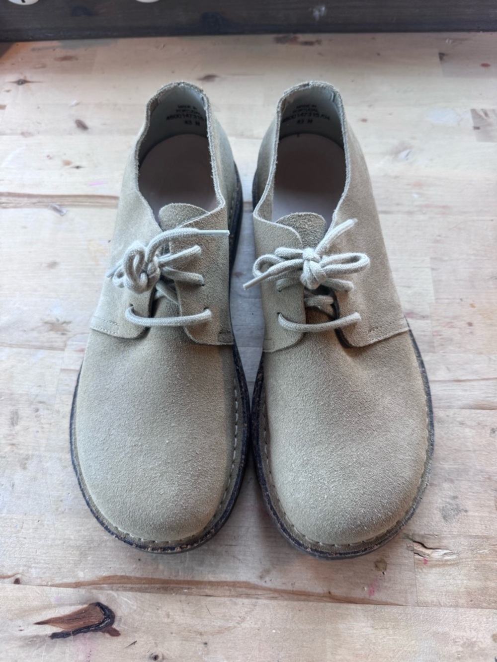 Birkenstock Men's Uppsala suede lace up shoes size 43/ regular men’s size 10